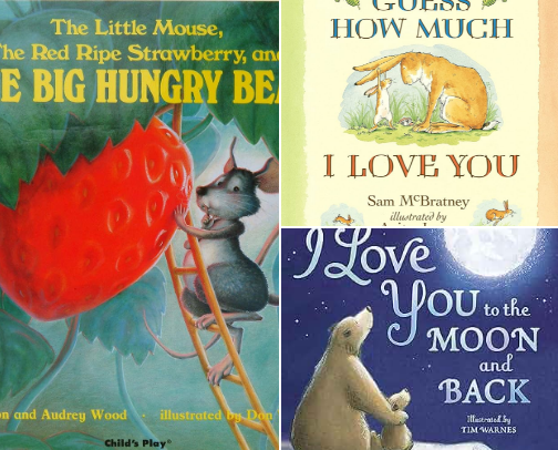 Nonna’s Favorite Baby Books 💜 cover photo collage
