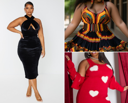 Show Stopping Dresses cover photo collage