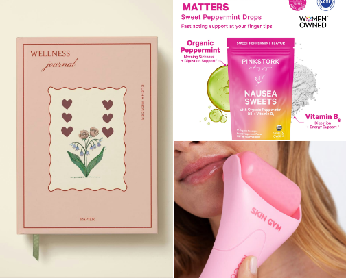 anxiety + nausea survival kit cover photo collage