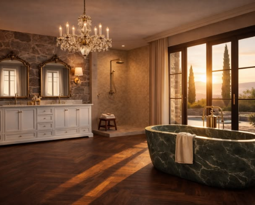 The Stone Bath Suite cover photo collage