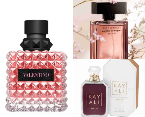 Irresistible perfume picks cover photo collage