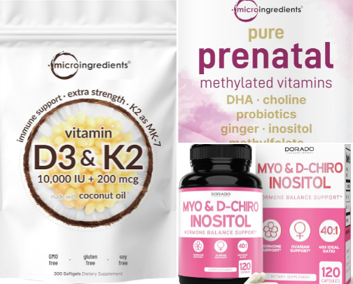 Vitamins and Supplements cover photo collage