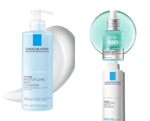 glowy skincare for sensitive skin (clean & affordable) cover photo collage