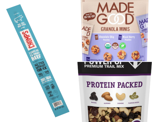 Healthy snacks that won't disappoint! cover photo collage