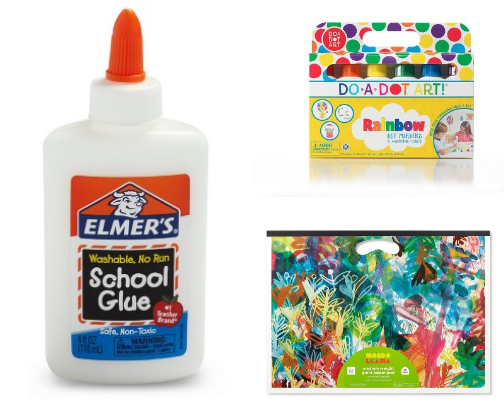 What’s In Our (Mostly Open-ended) Art Cart cover photo collage