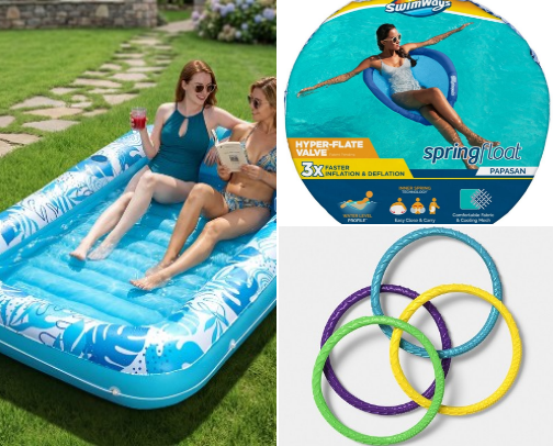 Pool Party/Summer Essentials cover photo collage