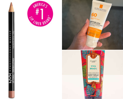 My favorite beauty recs cover photo collage