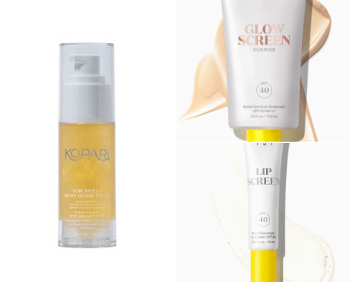 Sunscreen without the paste cover photo collage