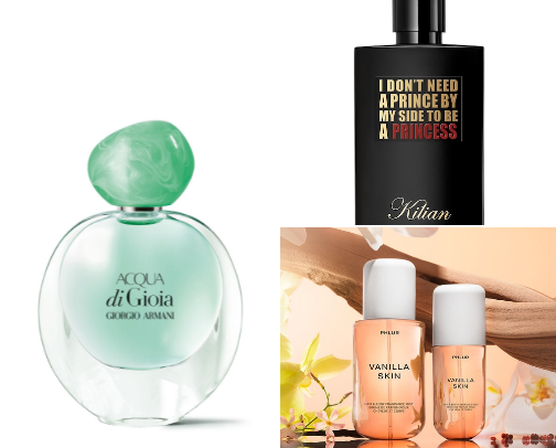 Perfume cover photo collage