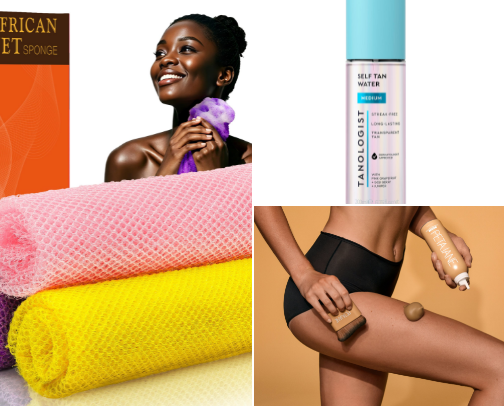 Everything you need for a Flawless Self Tan cover photo collage
