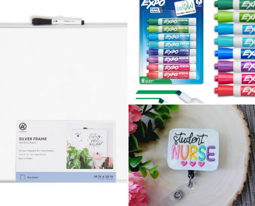 Nursing School Survival Kit: Essentials Every Nursing Student Needs cover photo collage
