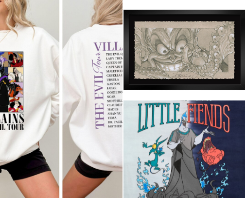 Disney Villains cover photo collage