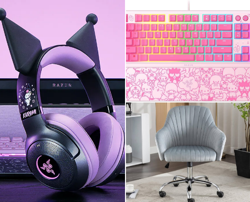 Working from Home but Make it Cute cover photo collage