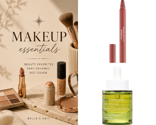Makeup Essentials cover photo collage