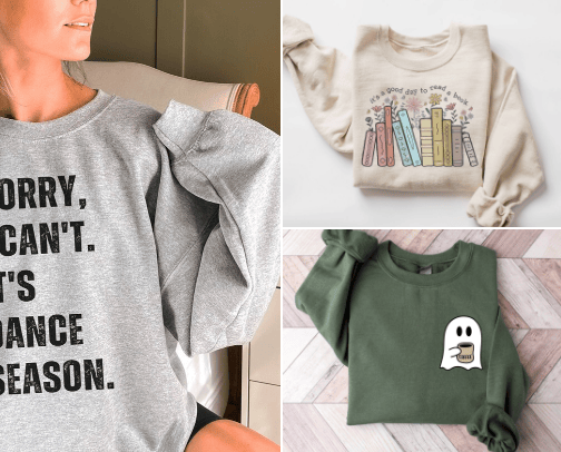 Cozy sweaters cover photo collage