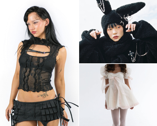 cool girl clothing cover photo collage