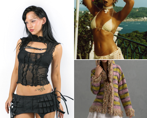 cool girl clothing cover photo collage