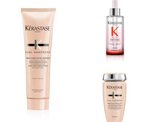 Curly hair fav (curly/wavy fine hair) cover photo collage