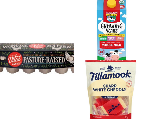 "Healthy" Groceries for the Whole Fam cover photo collage