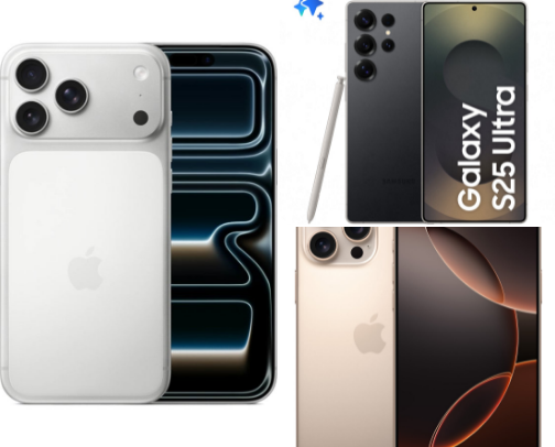 Cellphones cover photo collage