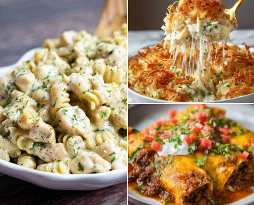 Monthly Recipe List: October cover photo collage