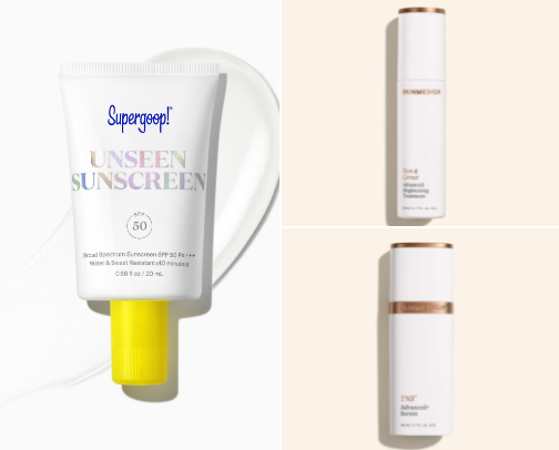 The Quiet Edit Skincare cover photo collage