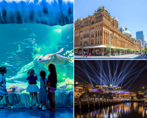 Out and About in Sydney + NSW cover photo collage