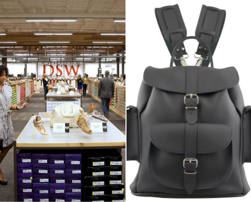 Designer shoes and bags cover photo collage