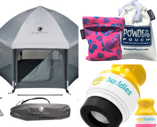 Beach Hacks for Littles cover photo collage