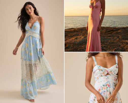 The best summer maxi dresses cover photo collage