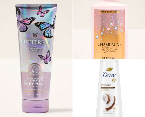body care cover photo collage