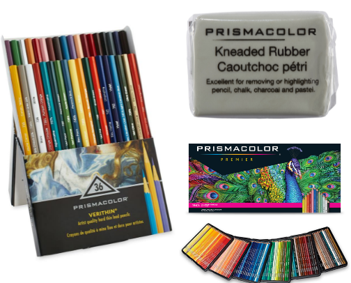 Must haves for colored pencil artists! cover photo collage