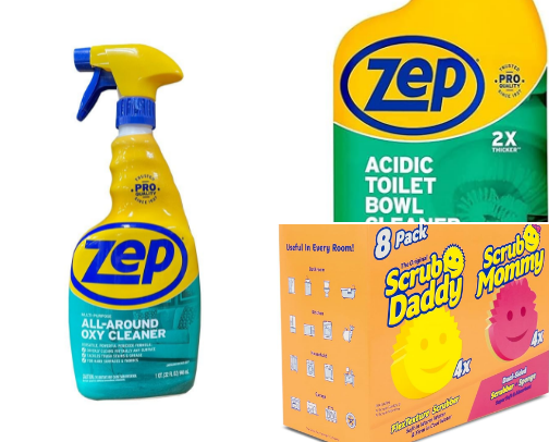Cleaning products that clean cover photo collage