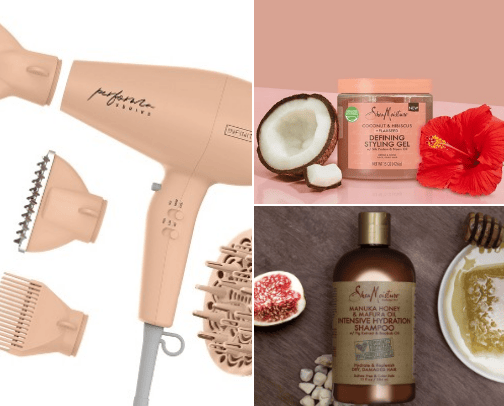 Curly Hair Must Haves!!! cover photo collage