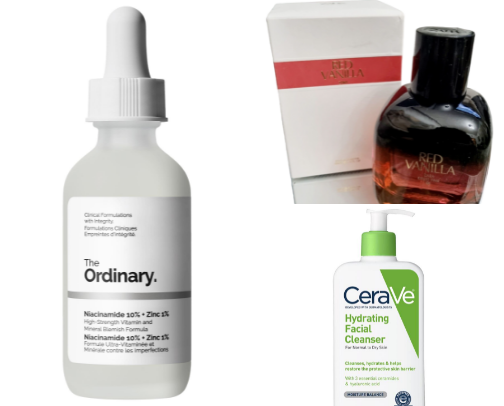 Copy of Copy of My everyday beauty essentials🤭❤️ cover photo collage