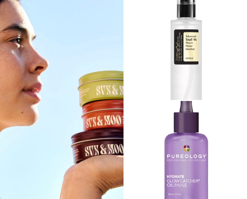 Skincare cover photo collage