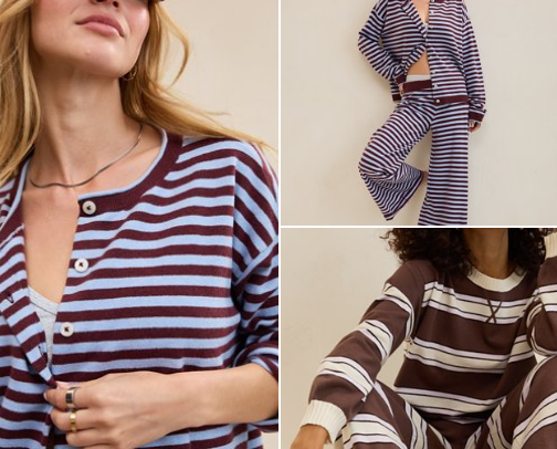 trend alert: stripes cover photo collage