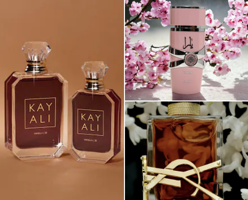 perfume cover photo collage