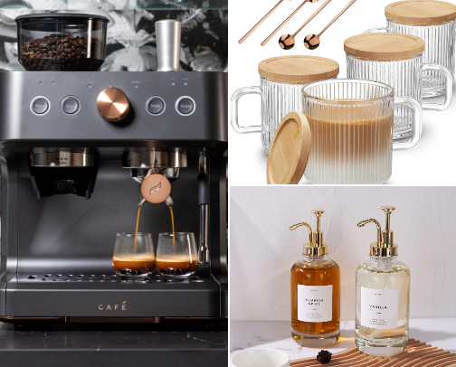 Essentials coffee products for coffee lovers cover photo collage