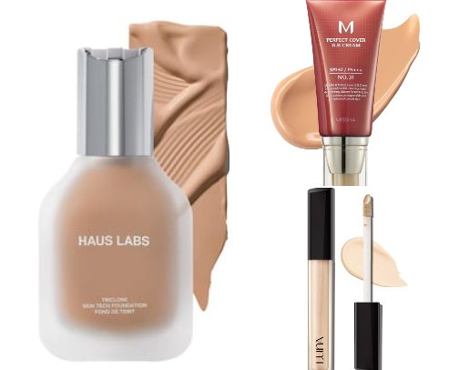 Current makeup routine ✨ cover photo collage