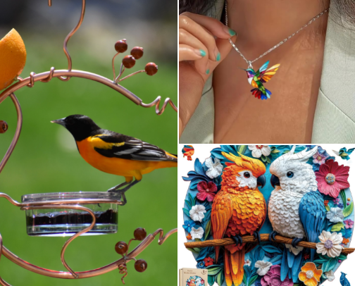 Building a Bird-Friendly Paradise for Your Feathered Friends ... and Yourself! 🐦⛲🔥 cover photo collage