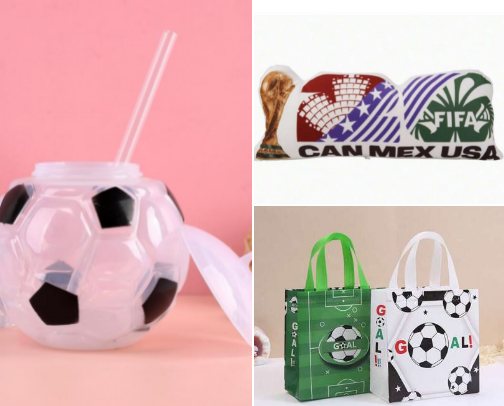 Attire, Accessories and Deco for Your World Cup Parties cover photo collage
