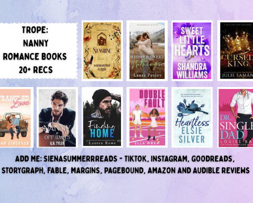 Nanny Adult Romance Book Recommendations 📚 cover photo collage