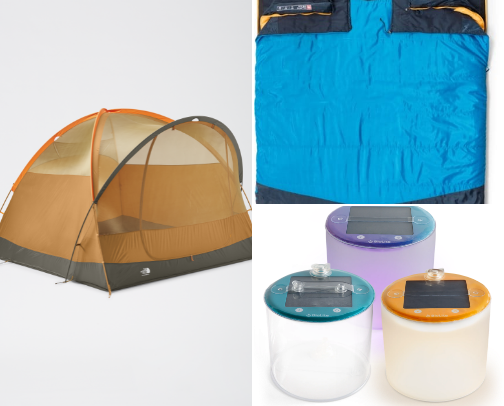 The Great Outdoors Camping Edit cover photo collage