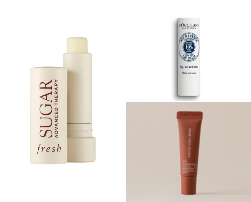 Top Lip Balm for Dry and Chapped Lips cover photo collage