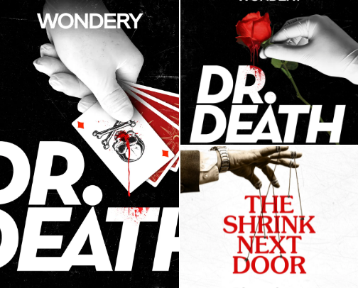 Best Podcast Series to Binge | My faves cover photo collage