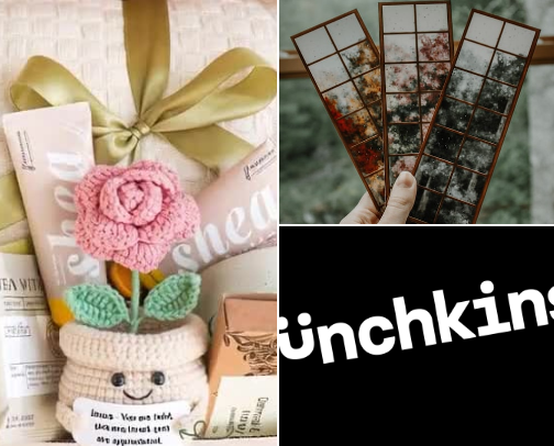 Gift Ideas for the Bookish Soul in your life.🖤📚 cover photo collage