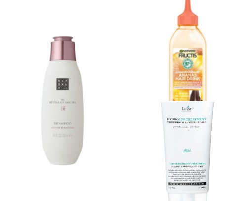 4 Hair care products under 15$! cover photo collage