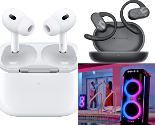Tech and Mobile Accessories cover photo collage