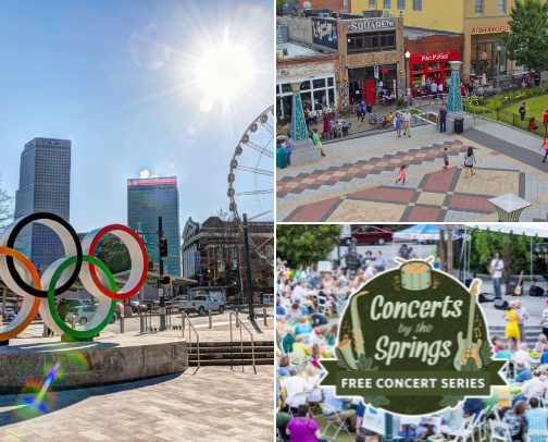 Places to watch FREE fireworks this 4th of July around Atlanta cover photo collage